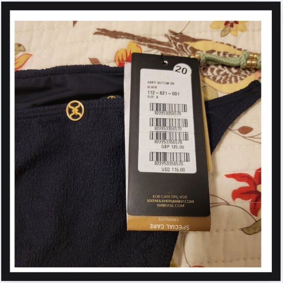 Vix Swimwear Kanti Tab Side Hipster Bikini Bottom - Picture 4 of 4